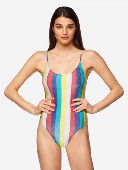 Strój kąpielowy jednoczęściowy damski United Colors Of Benetton 3VN65I050-83P S Wielokolorowy (8032652159913)