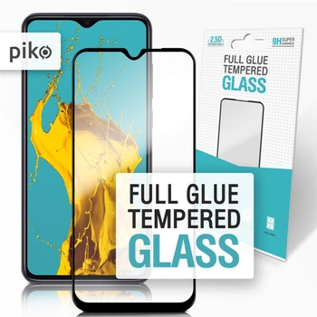 Защитное стекло Piko Full Glue для Xiaomi Redmi Note 8 Pro Black (1283126495731)