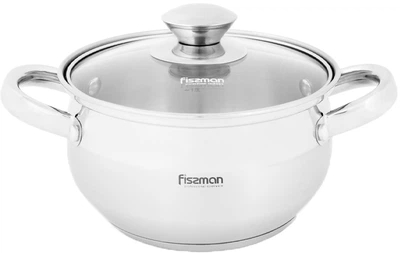 Каструля Fissman Prime 1.9 л зі скляною кришкою (5511 F)