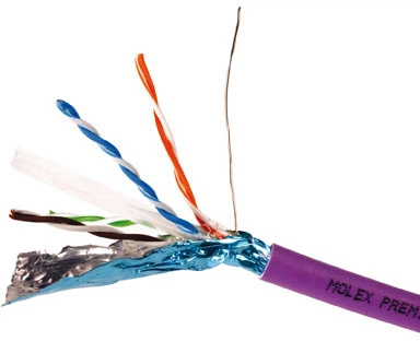 Кабель мережевий MOLEX U/FTP Cat 6a 500 м (CAA-0322L-VL)