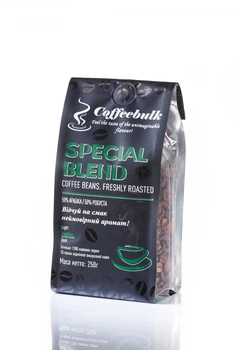 Кофе зерновой CoffeeBulk Special blend 17/18scr 250г