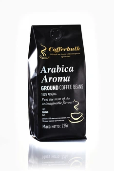 Кофе молотый CoffeeBulk Arabica Aroma 17/18scr 225г