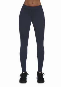 Спортивные женские леггинсы Bas Bleu Cosmic L Темно-синие (7007-L)