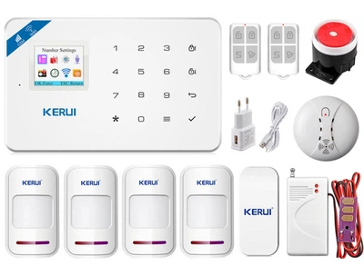 Комплект сигнализации Kerui Wi-Fi W18 Pro Super для 3-комнатной квартиры