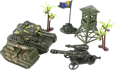 Ігровий набір Na-Na Солдатики, танк і гармата (62-007)