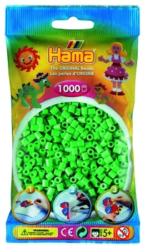 Термомозаика Hama Набор светло-зеленых бусин 1000шт (207-11)