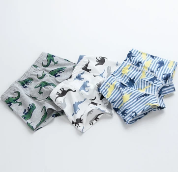 Труси дитячі набір 3шт Dino Сірий 150см 6531