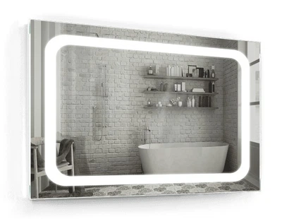 Зеркало в ванную IP67 с подсветкой Smart Mirror сенсорное Livorno SK 80х60см влагостойкое
