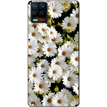 Силіконовий чохол бампер Candy для Vivo V21 з малюнком Ромашки