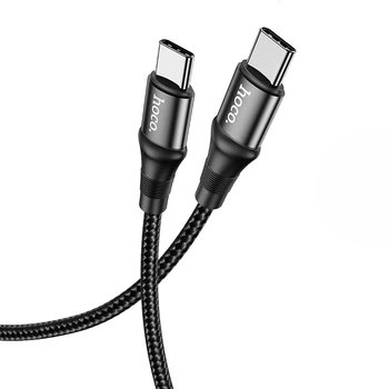 Кабель USB HOCO X50 Type-C-Type-C (2M) Чорний