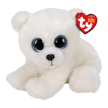 Мягкая игрушка TY Beanie Babies Белый медведь Polar 15 см 40173