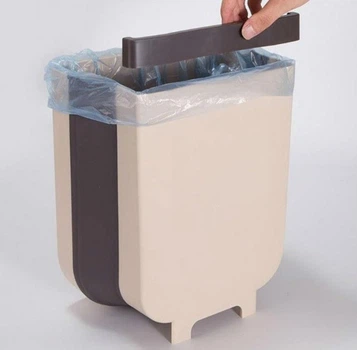Складной мусорный контейнер на дверцу HLV Wet Garbage Container 00086 (F03SM261)