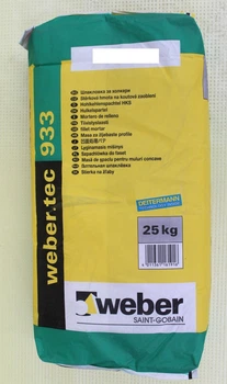 Цементная жесткая гидроизоляция Weber weber.tec 933 (Deitermann НКS), 25кг