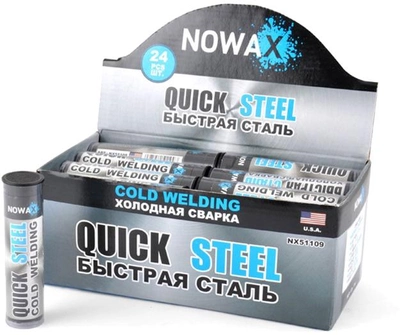 Холодная сварка Nowax Quick Steel, темно-серый (NX51109)