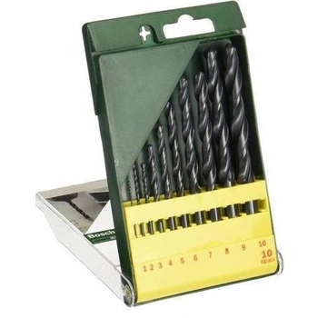 Набір свердел по металу Professional HSS-R, 1-10мм, 10шт Bosch 000340664