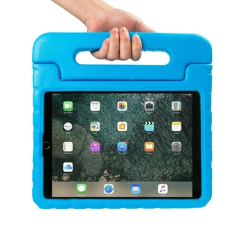 Чехол STR EVA с ручкой для ношения подставкой для Apple iPad Air 1 детский Blue