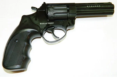 Револьвер под патрон Флобера Stalker 4.5 "Syntetic" (стальной барабан)