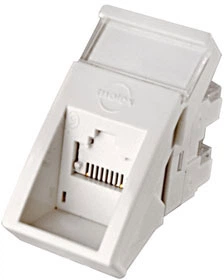 Розетковий модуль MOLEX UTP Cat 6 білий (MLG-00021-02)
