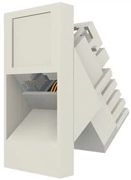 Розетковий модуль MOLEX STP білий (17.1C.011.D0035)