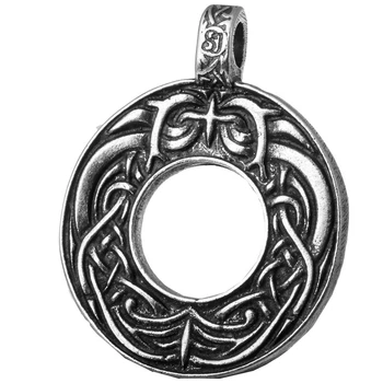 Амулет кулон Кельтские Узлы Semantic Jewelry Серебрение 3.6 x 2.9 x 0.3 см