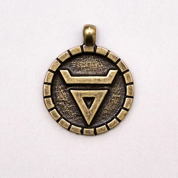 Амулет кулон Велес Semantic Jewelry Бронзовое покрытие 2.5 x 3.0 x 0.2 см