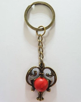 Брелок Зодиак Водолей Semantic Jewelry Бронзовое покрытие Коралл 2.9 x 2.4 x 0.2 см