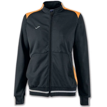 Олимпийка (мастерка) детская Joma CAMPUS II черно-оранжевая 153-164 см 900243.150