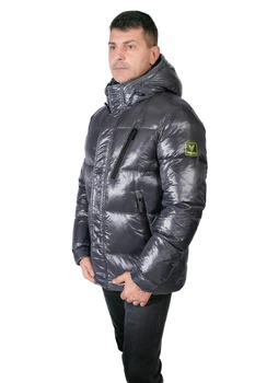 Пуховик VIVACANA 891 GREY M