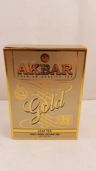 Чай чорний середньолистовий цейлонський Akbar Gold 100 г