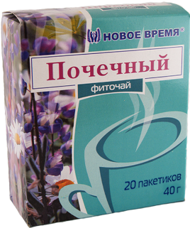 Фиточай Почечный Новое Время 20 пак.