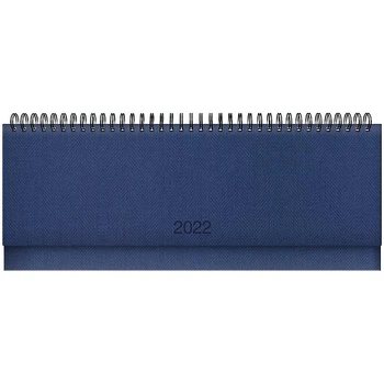 Планiнг датированный Brunnen Tweed 2022 326х102 мм 112 листов синий (73-776 32 302)