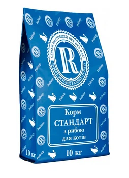 Сухий корм Ройчер Стандарт для котів з рибою 10 кг