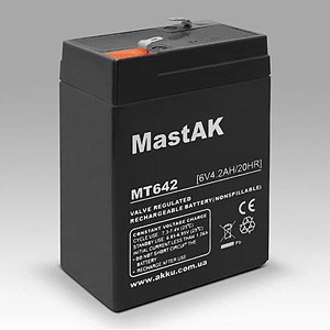 Аккумулятор MastAK MT642 6V 4.2Ah