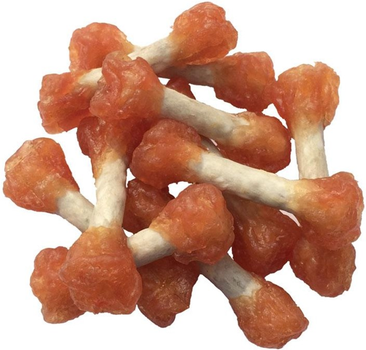 Лакомство для собак Lucky Star мягкие гантели из мяса курицы на прессованной кости 500 г (4820144201059)