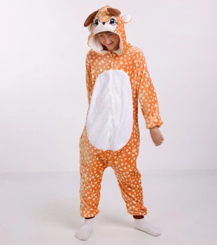 Піжама Кігурумі Сліп Для Хлопчиків Kigurumi Олень Бежевий 120-130 см. (2026/2)