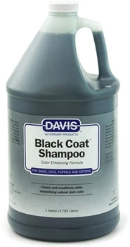 Шампунь Davis Black Coat для чорної шерсті собак і котів, концентрат 1:10 3.8 л (87717900212)