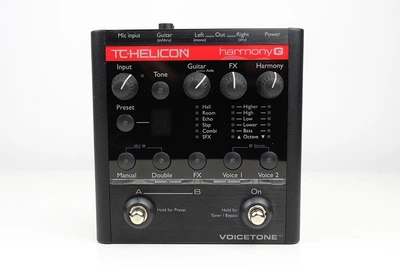 ВОКАЛЬНЫЙ ПРОЦЕССОР TC-HELICON VOICETONE HARMONY-G Б.У.