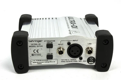 Активный директ-бокс Behringer ULTRA-DI DI100
