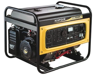 Бензиновый генератор Kipor KGE6500E3 (5.5 кВт, 380 В)