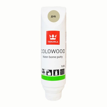 Шпаклівка для дерева Tikkurila Colowood 0.5 л Дуб