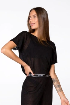Футболка Sleepwear Designed for Fitness Super Soft XS/S чорний