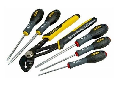 Набор отверток Stanley Fatmax 5 шт. + клещи переставные FMHT0-62639