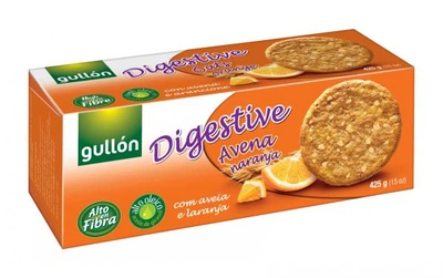 Печиво Gullon Digestive вівсяне з апельсином, 425г