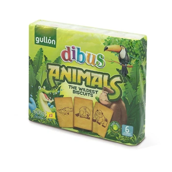 Печиво Gullon Dibus ANIMALS, 600г