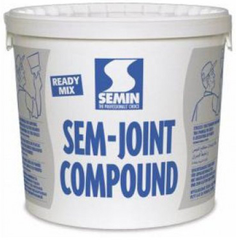 Шпаклевка для внутренних работ Semin Sem Joint Compound 25 кг ( Белая (E2180)