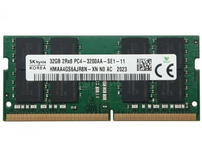 Оперативная память SK hynix 32 GB SO-DIMM DDR4 3200 MHz (HMAA4GS6AJR8N-XN)
