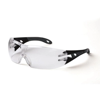 Защитные очки тактические Uvex Pheos Прозрачные, оправа Black/grey (126760)
