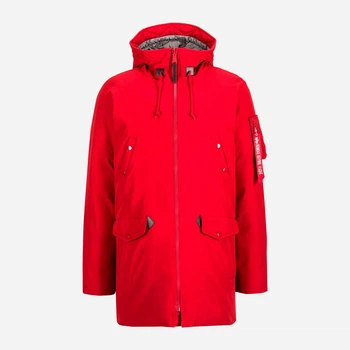 Пуховик зимний мужской Alpha Industries N-3B Down Parka MJN48502C1 2XL Commander Red