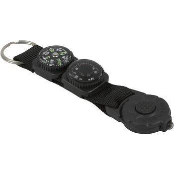 Munkees 1084 брелок-фонарик Multipurpose Key Fob NEW black