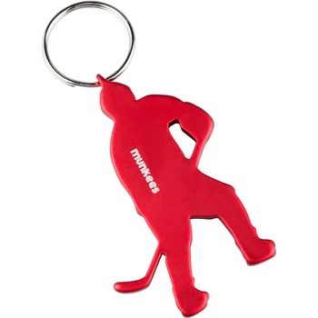 Брелок-открывашка Munkees Icehockey Player red (3497-RD)
